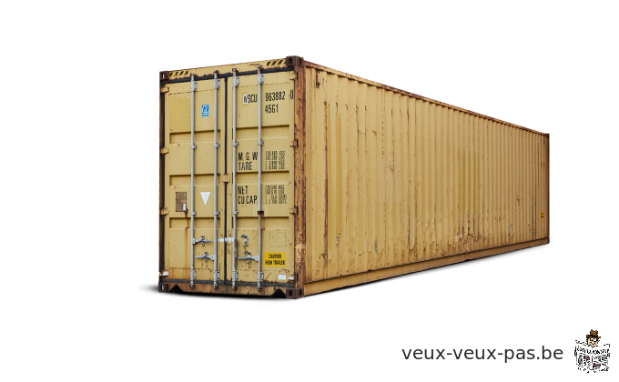 40-foot high cube container