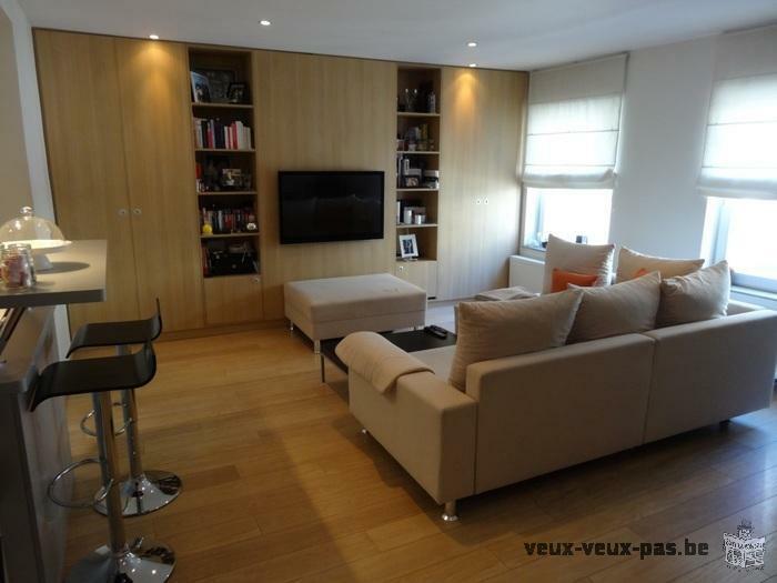 Louise / Chatelain / Flagey: superb completely renewed flat, fully furnished