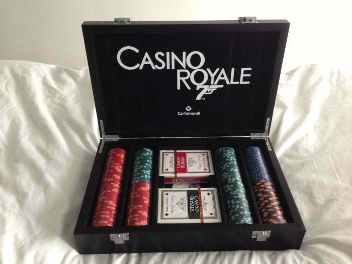 Poker Set - James Bond Casino Royale Deluxe