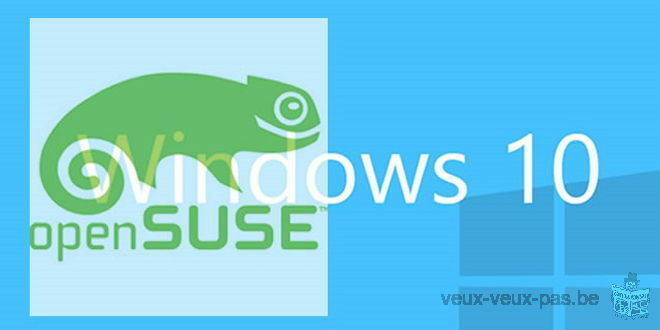 Windows 10 and OpenSUSE on the same computer