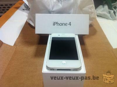 iPhone 4 32 gb wit belg 1 jaar garantie