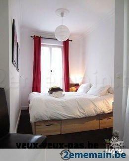 Appartement 1 chambre lumineuse 50m² St-Gilles