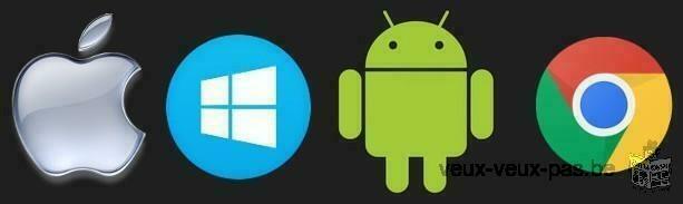 Apprendre à maîtriser les applications de Android, Chrome, Windows, Mac