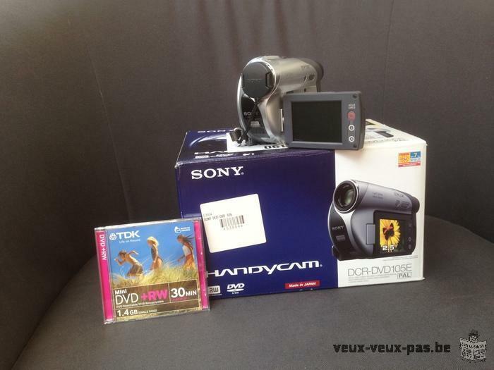 Caméra Portable Sony - Handycam DCR-DVD105E