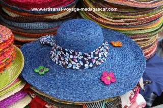 Chapeaux en fibres naturelles