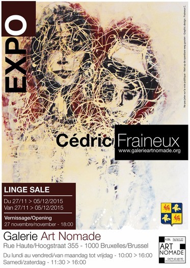 Exposition Linge Sale de Cédric Fraineux