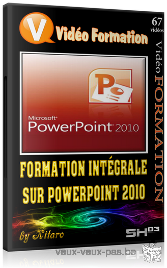 Formation Intégrale Powerpoint 2010 ( 1 DVD )