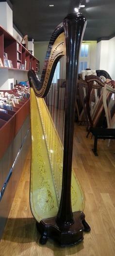 Harpe venus diplomat 47 cordes grand concert
