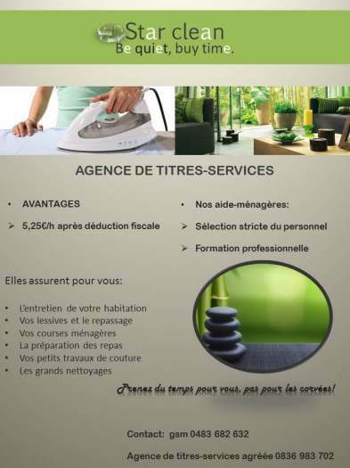 StarClean agence titres services