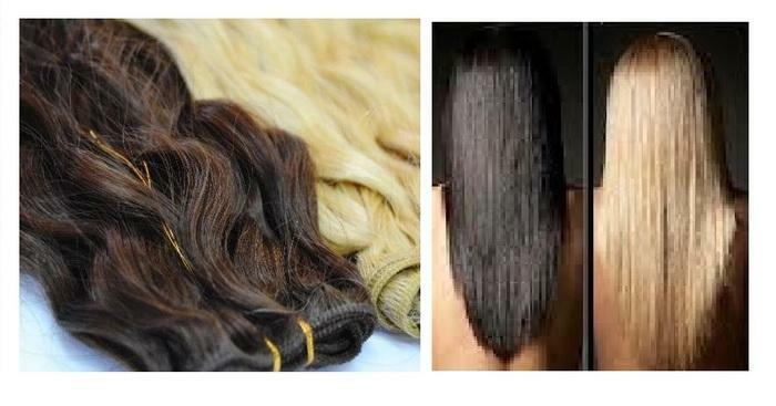 Tissage brésilien - cheveux 100% naturels