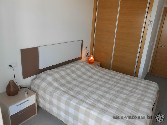 appartement 2 chambres à louer à Roldan (Murcia) avec piscines, proche de la mer, tout confort