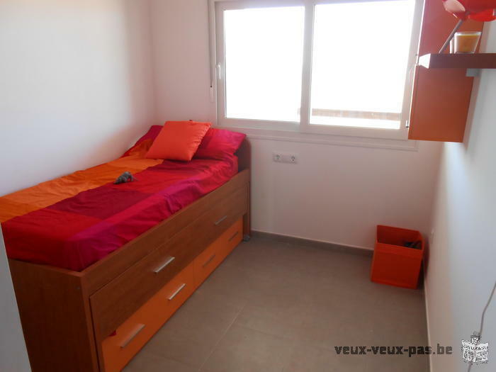 2 kamers appart te huur in Rodan (Murcia - Spanje)